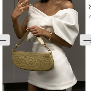 I The Label GIKIA BOW OFF-SHOULDER MINI DRESS